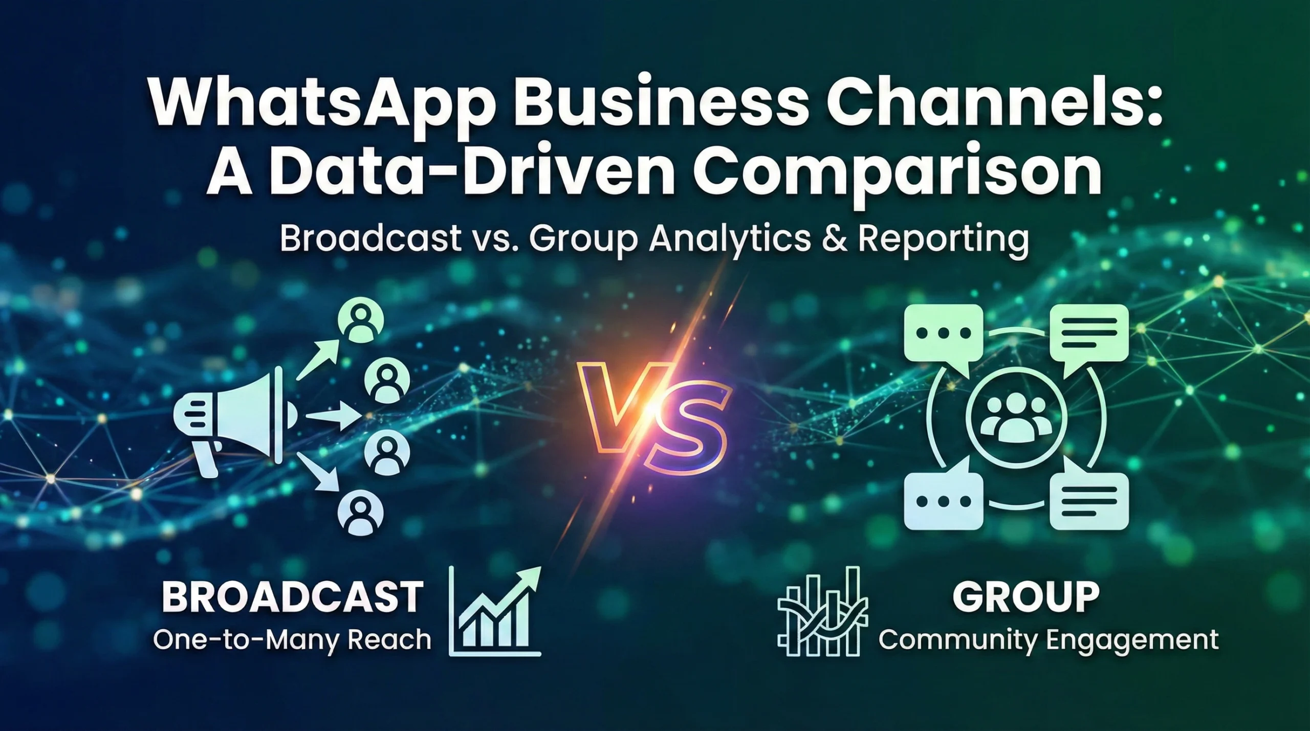 WhatsApp Business Channels: A Data-Driven Comparison of Broadcast vs. Group Analytics & Reporting
