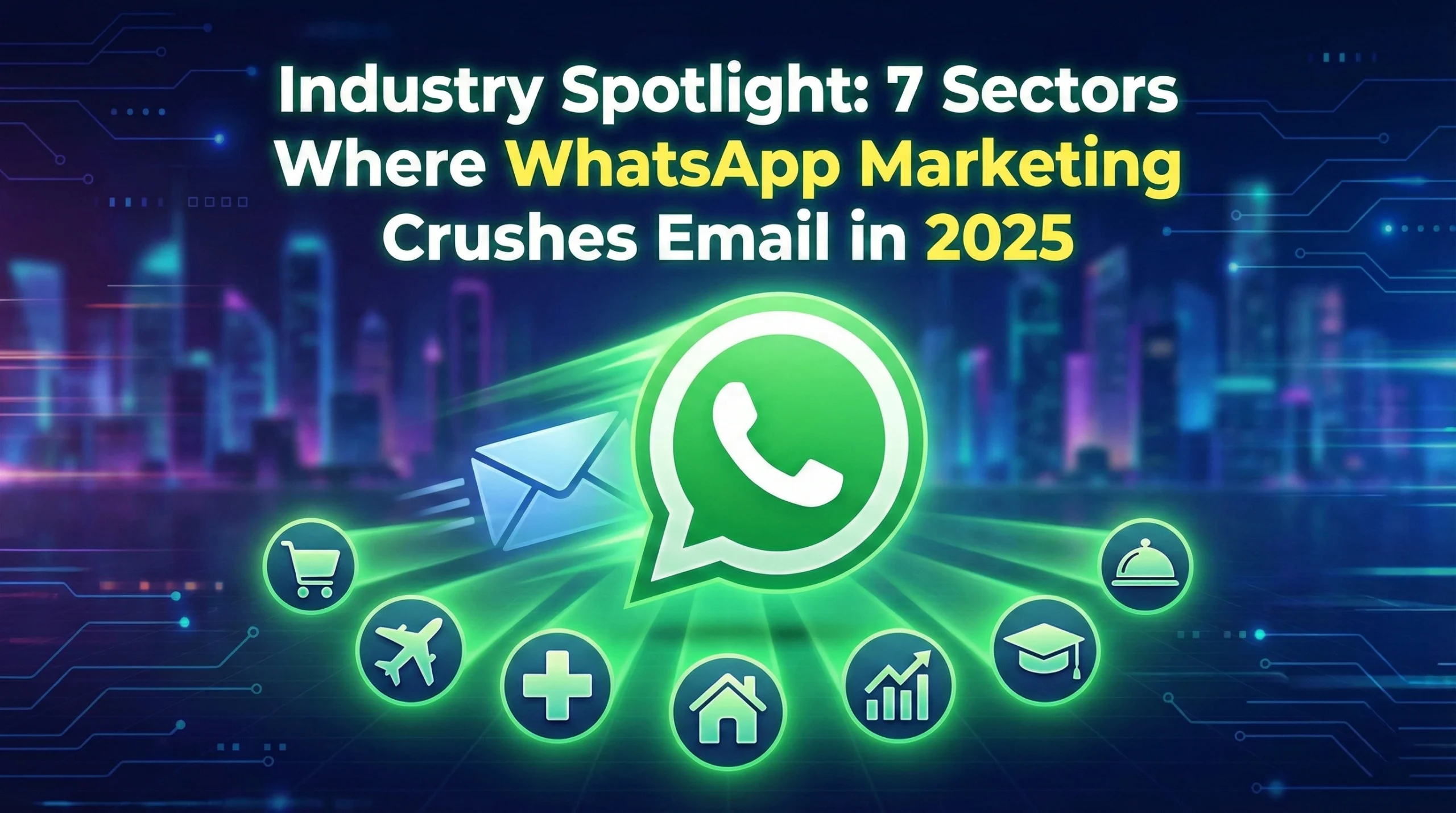 Industry Spotlight: 7 Sectors Where WhatsApp Marketing Crushes Email in 2025