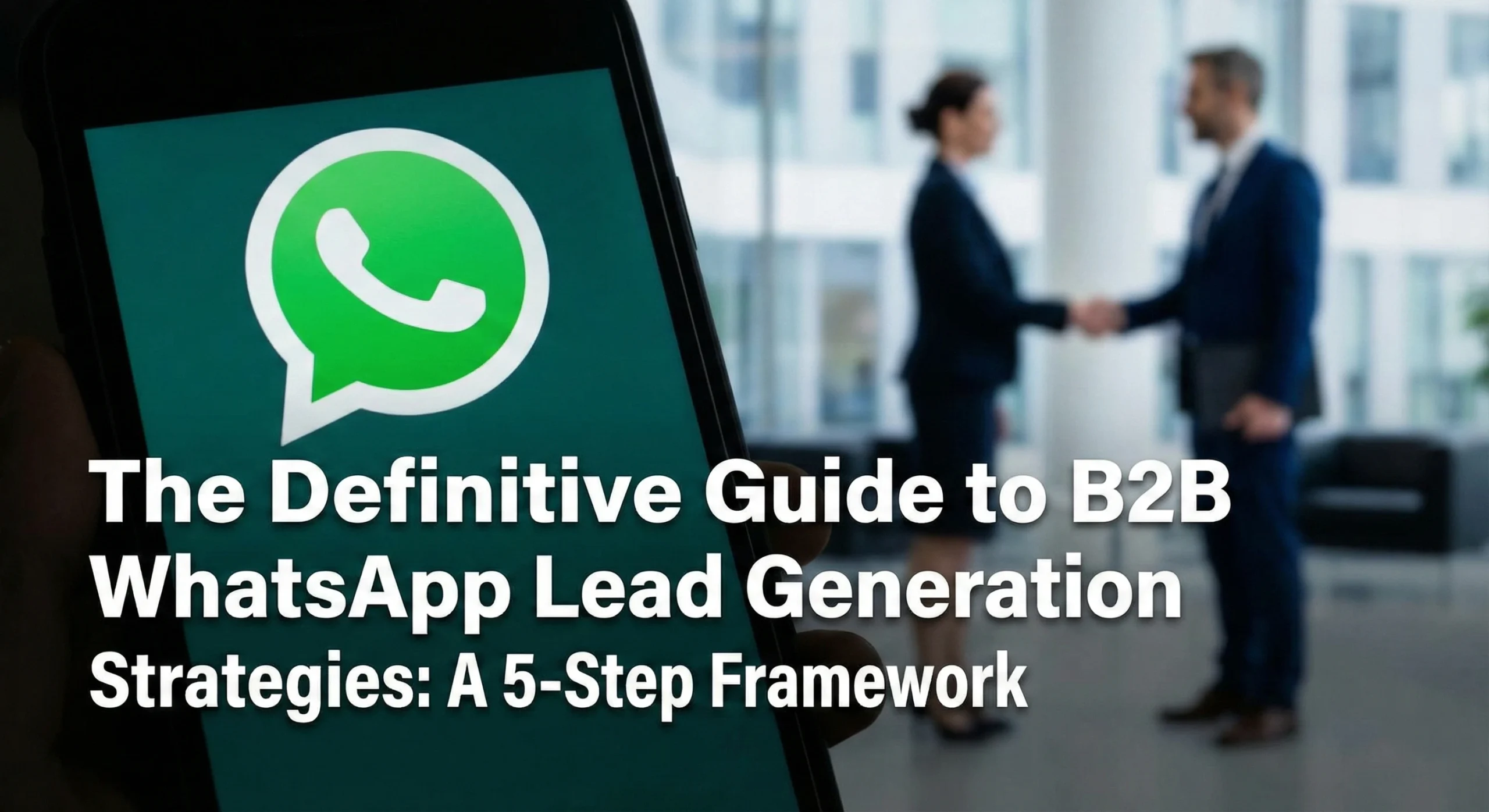 The Definitive Guide to B2B WhatsApp Lead Generation Strategies: A 5-Step Framework
