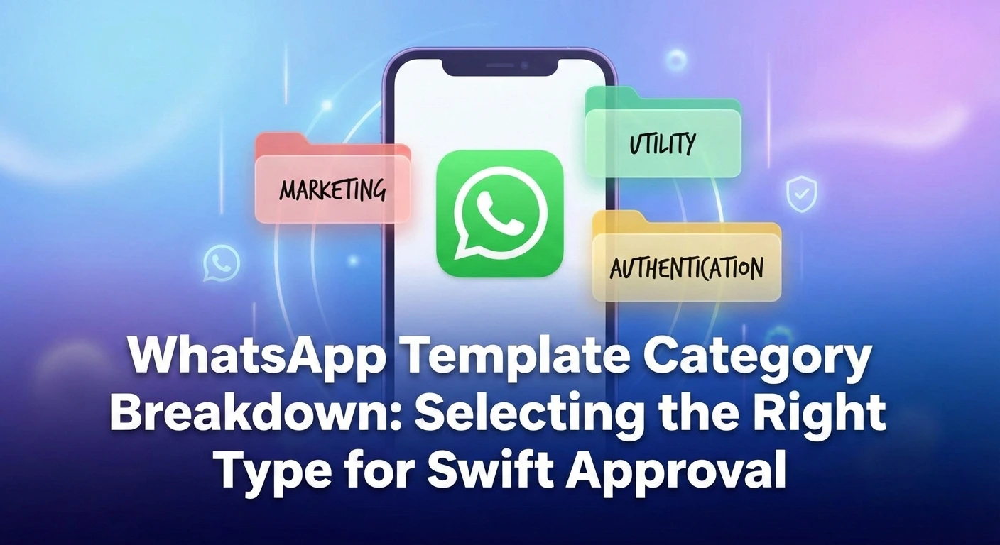 WhatsApp Template Category Breakdown: Selecting the Right Type for Swift Approval