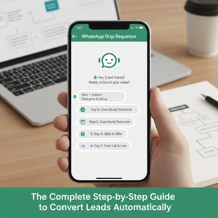 WhatsApp Drip Sequence: The Complete Step-by-Step Guide to Convert Leads Automatically