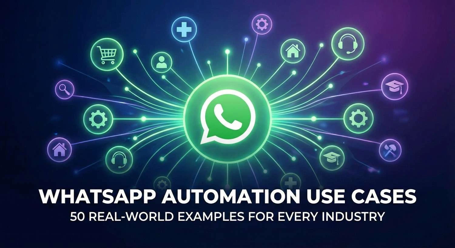 WhatsApp Automation Use Cases: 50 Real-World Examples for Every Industry