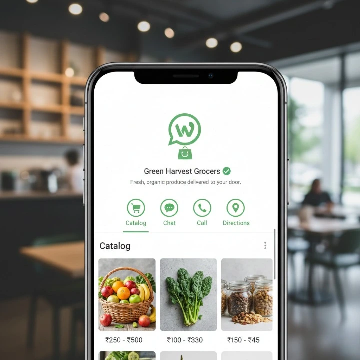 grocery shopping on whatsapp