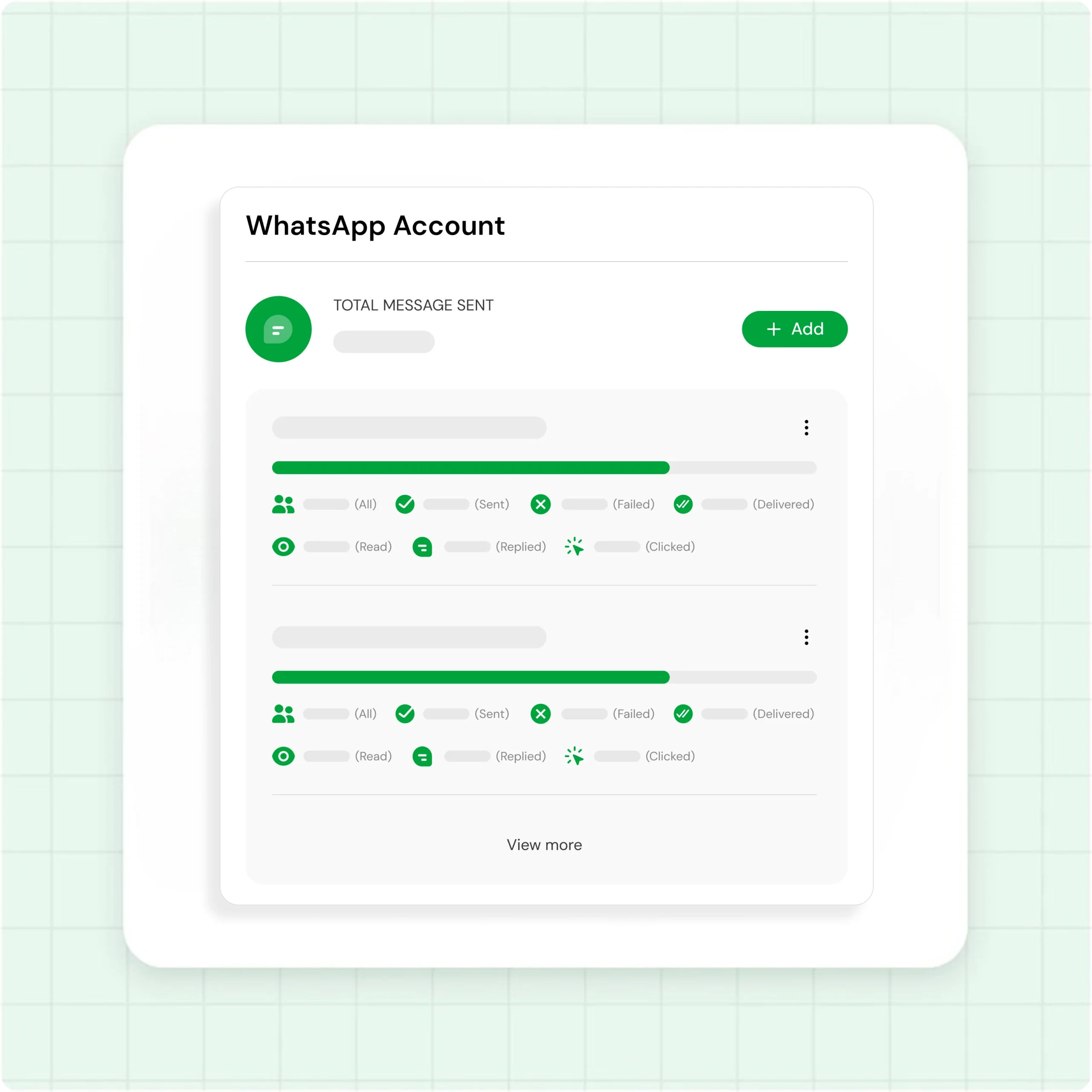 Track every message in real time