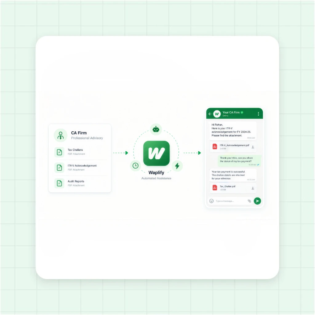 CA Client Advisory and Automated Receipt Delivery Flow