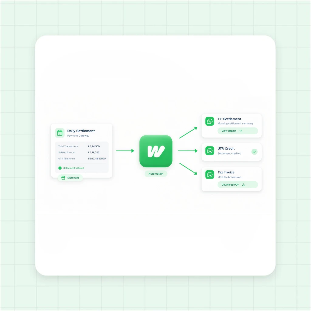 Payment Gateway Merchant Retention and Daily Settlement Flow