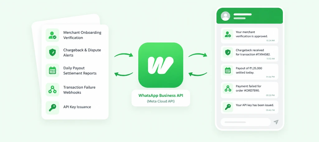WhatsApp Automation and Merchant Management for Payment Solution Providers and Payment Gateways