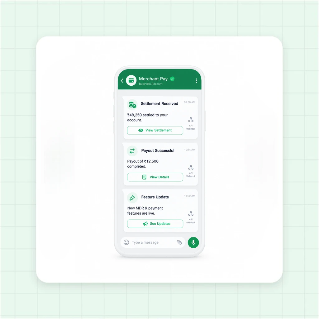 Payment Gateway Core API Integration and Automated WhatsApp Notification Flow