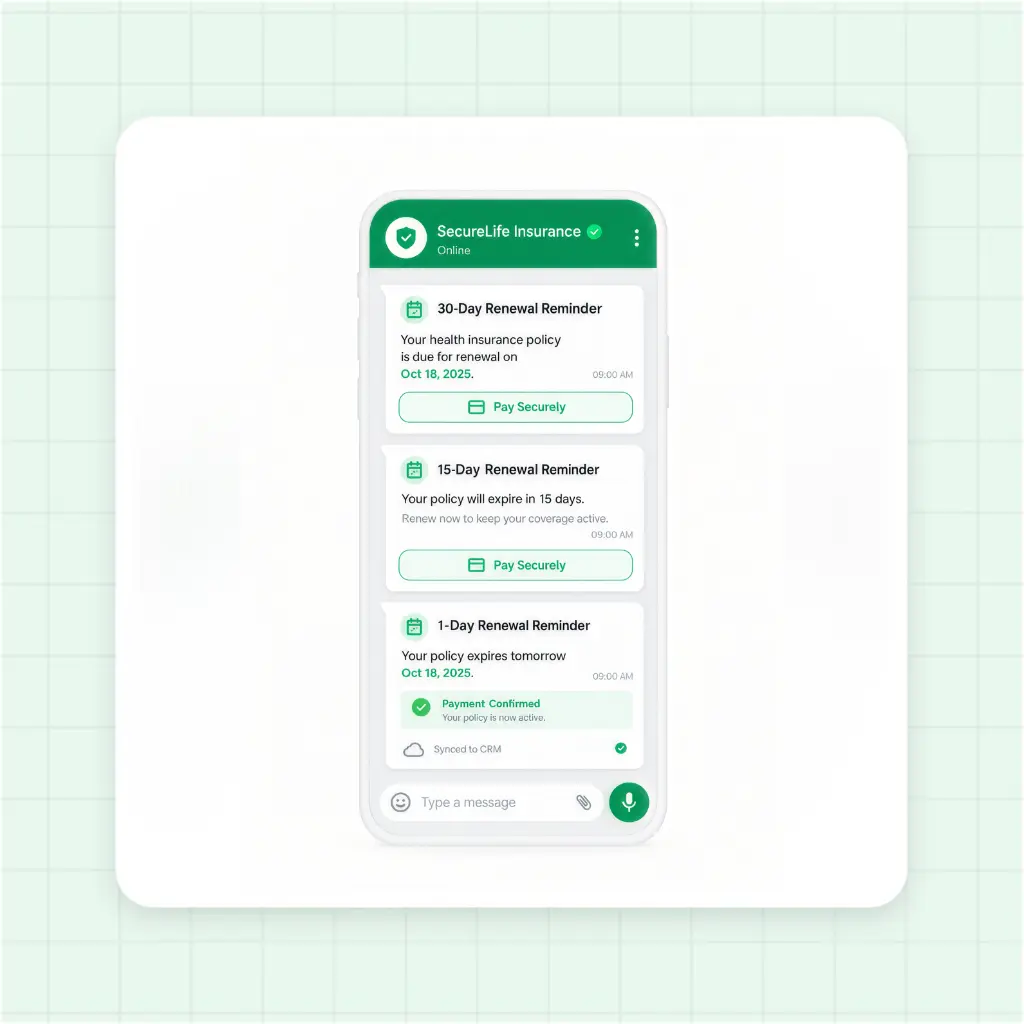 Automated Policy Renewal Workflow for Brokers