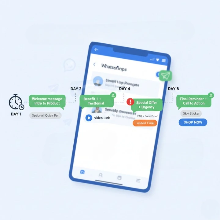 WhatsApp Drip Sequence