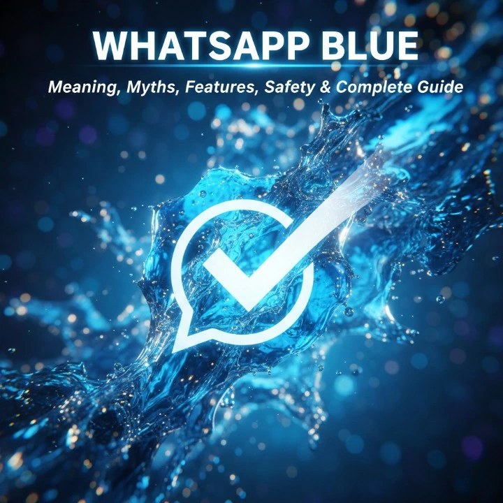 whatsapp blue