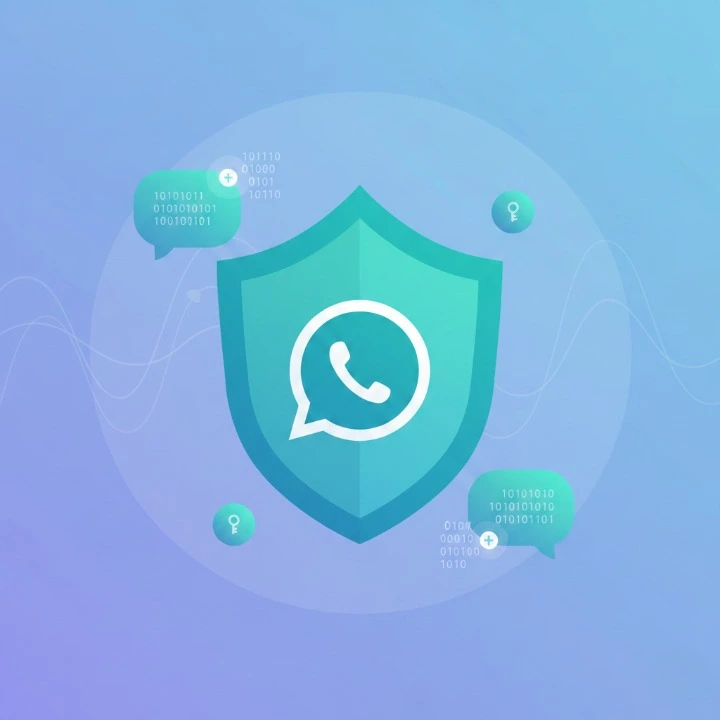 whatsapp blue