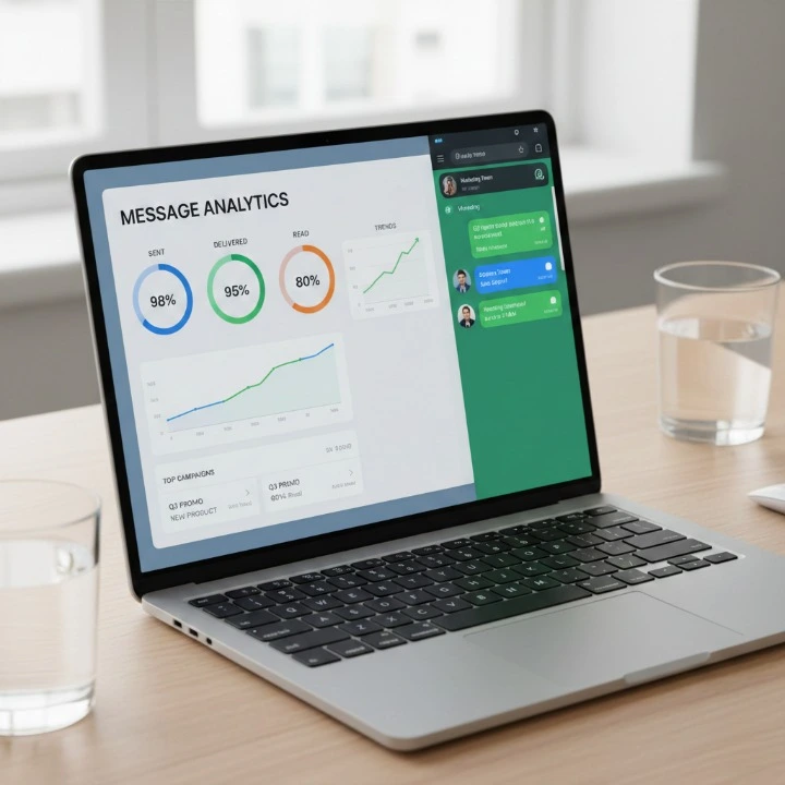 whatsapp report sample
