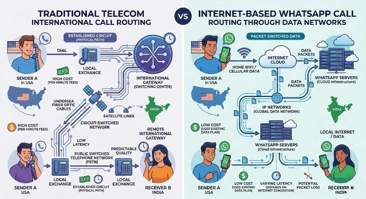 whatsapp international calls