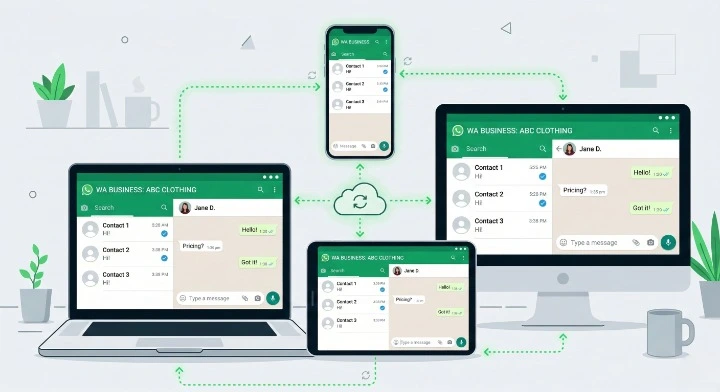 whatsapp web business