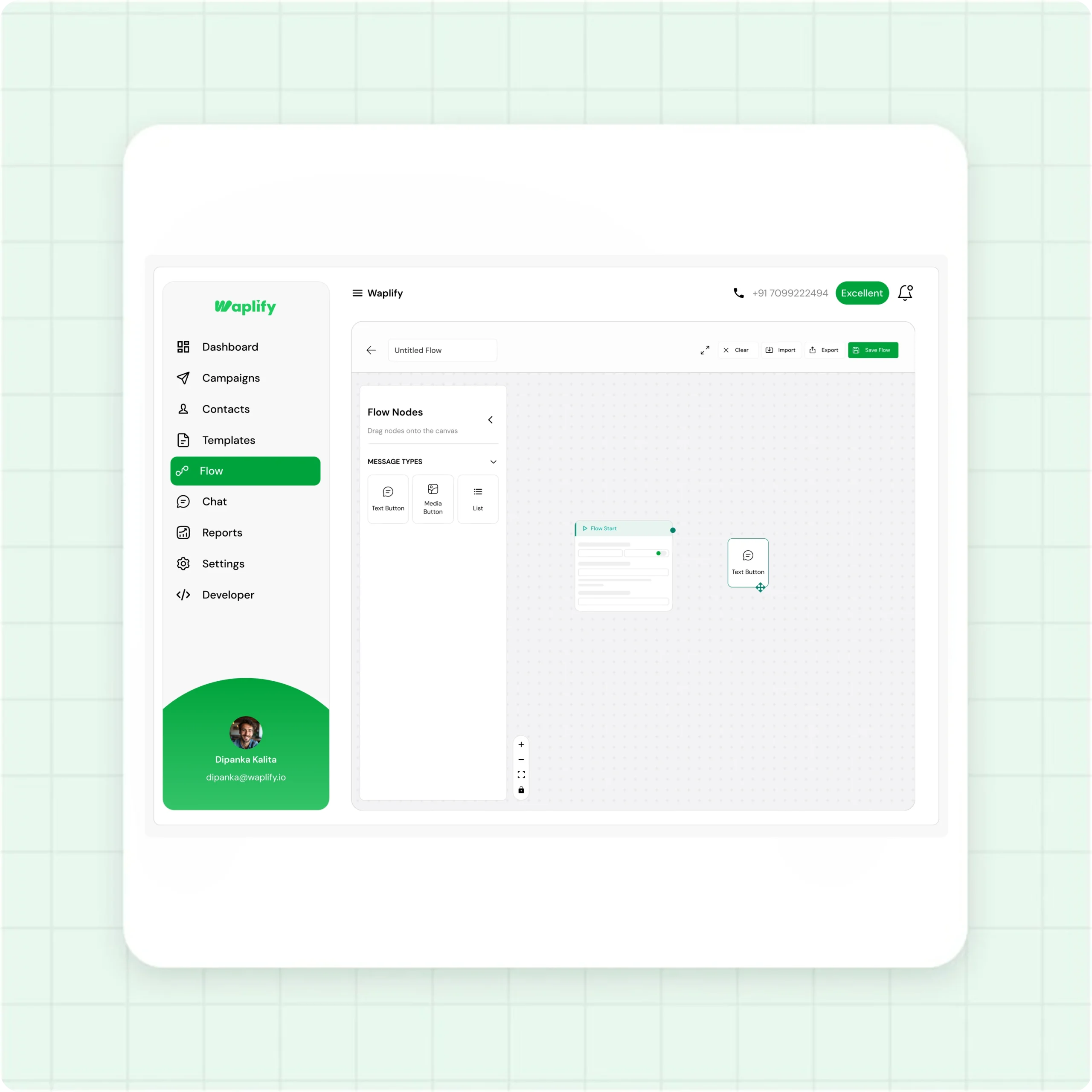WhatsApp chatbot